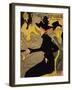 Le Divan Japonais-Henri de Toulouse-Lautrec-Framed Giclee Print