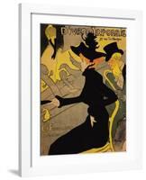 Le Divan Japonais-Henri de Toulouse-Lautrec-Framed Giclee Print