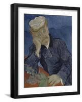 Le Docteur Paul Gachet (1828-1909)-Vincent van Gogh-Framed Giclee Print