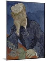 Le Docteur Paul Gachet (1828-1909)-Vincent van Gogh-Mounted Giclee Print