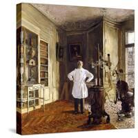 Le docteur Viau dans son cabinet-Edouard Vuillard-Stretched Canvas