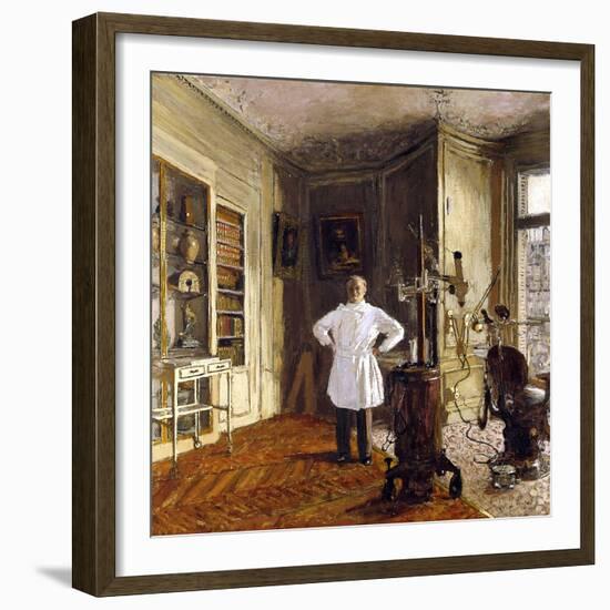 Le docteur Viau dans son cabinet-Edouard Vuillard-Framed Giclee Print