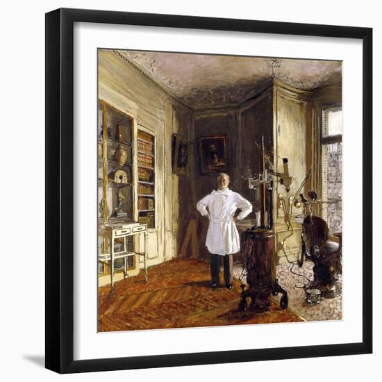 Le docteur Viau dans son cabinet-Edouard Vuillard-Framed Giclee Print