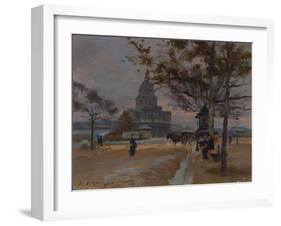 Le dôme des Invalides-Ernest Renoux-Framed Giclee Print