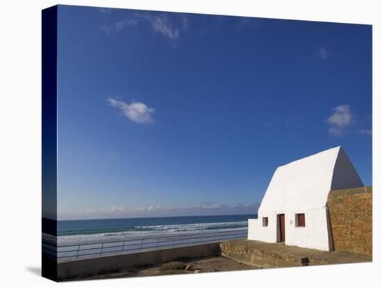 Le Don Hilton or St. Peter's Guardhouse, St. Ouens Bay, Jersey, Channel Islands, United Kingdom-Neale Clarke-Stretched Canvas