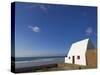 Le Don Hilton or St. Peter's Guardhouse, St. Ouens Bay, Jersey, Channel Islands, United Kingdom-Neale Clarke-Stretched Canvas