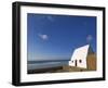 Le Don Hilton or St. Peter's Guardhouse, St. Ouens Bay, Jersey, Channel Islands, United Kingdom-Neale Clarke-Framed Photographic Print