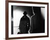 Le Doulos by Jean Pierre Melville with Jean Paul Belmondo, 1962 (b/w photo)-null-Framed Photo