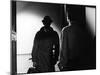 Le Doulos by Jean Pierre Melville with Jean Paul Belmondo, 1962 (b/w photo)-null-Mounted Photo