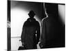 Le Doulos by Jean Pierre Melville with Jean Paul Belmondo, 1962 (b/w photo)-null-Mounted Photo