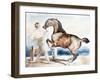 Le Dressage, Early 19th Century-Theodore Gericault-Framed Giclee Print