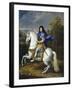 Le duc d'Orléans, représenté alors duc de Chartres (1674-1723) vers 1693, futur Régent Vers 1693-Pierre Mignard-Framed Giclee Print