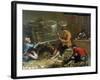 Le fabricant de chapelets-Francesco Guardi-Framed Giclee Print