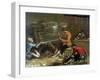 Le fabricant de chapelets-Francesco Guardi-Framed Giclee Print