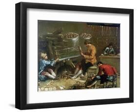 Le fabricant de chapelets-Francesco Guardi-Framed Giclee Print