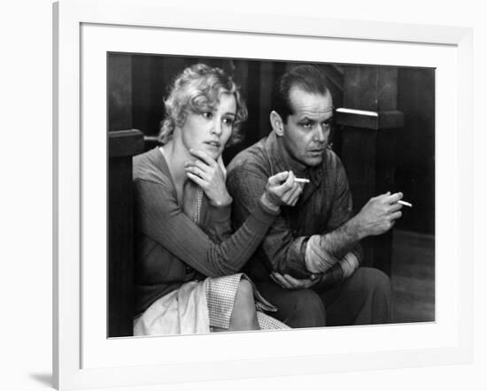 Le Facteur sonne toujours deux fois THE POSTMAN ALWAYS RINGS TWICE by Bob Rafelson with Jessica Lan-null-Framed Photo