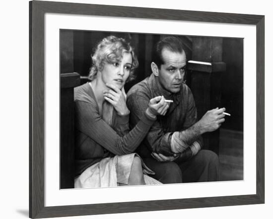 Le Facteur sonne toujours deux fois THE POSTMAN ALWAYS RINGS TWICE by Bob Rafelson with Jessica Lan-null-Framed Photo