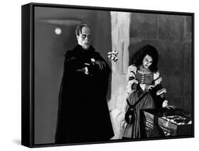 Le fantome by l' opera PHANTOM OF THE OPERA by RupertJulian and LonChaney with Lon Chaney Sr. and M-null-Framed Stretched Canvas