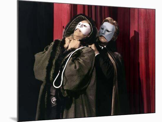 Le Fantome by l'Opera THE PHANTOM OF THE OPERA by Arthur Lubin with Claude Rains, 1943 (photo)-null-Mounted Photo