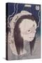 Le fantôme d'Oiwa-Katsushika Hokusai-Stretched Canvas