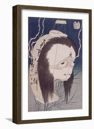 Le fantôme d'Oiwa-Katsushika Hokusai-Framed Giclee Print