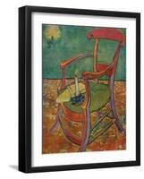 'Le Fauteuil De Gauguin', 1888-Vincent van Gogh-Framed Giclee Print