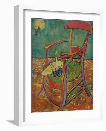 'Le Fauteuil De Gauguin', 1888-Vincent van Gogh-Framed Giclee Print