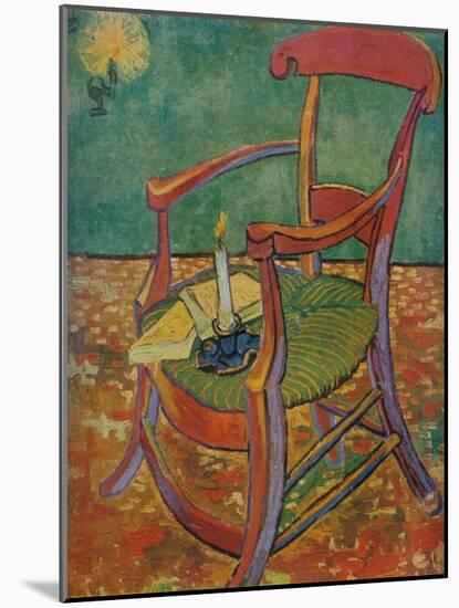 'Le Fauteuil De Gauguin', 1888-Vincent van Gogh-Mounted Giclee Print
