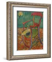 'Le Fauteuil De Gauguin', 1888-Vincent van Gogh-Framed Giclee Print