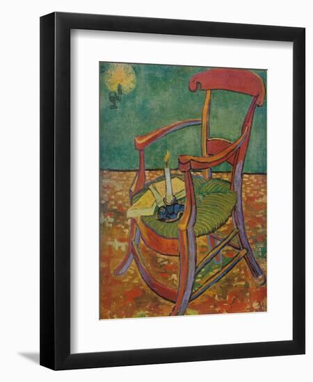 'Le Fauteuil De Gauguin', 1888-Vincent van Gogh-Framed Giclee Print