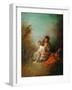 Le Faux Pas (The Mistaken Advance)-Jean Antoine Watteau-Framed Giclee Print