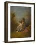 Le Faux pas-Jean Antoine Watteau-Framed Giclee Print