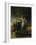 Le Femme au Puits-Jean-Francois Millet-Framed Giclee Print