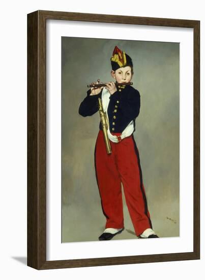 Le Fifre (The Fifer), 1866-Edouard Manet-Framed Giclee Print