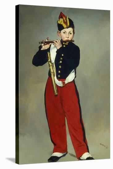 Le Fifre (The Fifer), 1866-Edouard Manet-Stretched Canvas
