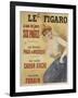 Le Figaro a tous les jours Six Pages, Les Samedis Page de Musique, Les Lundis Caran d'Ache-Jules Chéret-Framed Giclee Print