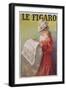 Le Figaro Newspaper-Michel Simonidy-Framed Giclee Print