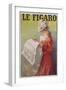 Le Figaro Newspaper-Michel Simonidy-Framed Giclee Print