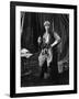 Le fils du Cheik The son of the Sheik by GeorgeFitzmaurice with Rudolph Valentino, 1926 (b/w photo)-null-Framed Photo