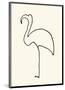 Le Flamand Rose-Pablo Picasso-Mounted Serigraph