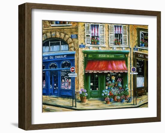 Le Fleuriste-Marilyn Dunlap-Framed Art Print