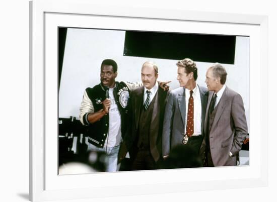 Le Flic by Beverly Hills II by Tony Scott with Eddie Murphy, John Ashton, Judge Reinhold and Ronny-null-Framed Photo