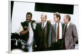 Le Flic by Beverly Hills II by Tony Scott with Eddie Murphy, John Ashton, Judge Reinhold and Ronny-null-Framed Photo