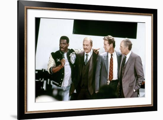 Le Flic by Beverly Hills II by Tony Scott with Eddie Murphy, John Ashton, Judge Reinhold and Ronny-null-Framed Photo