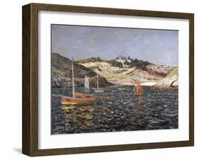 Le Fond du Port du Goulphar, Belle-Isle en Mer, 1909-Maxime Emile Louis Maufra-Framed Giclee Print