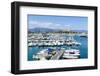 Le Fort Carre and harbour, Antibes, Alpes-Maritimes, Cote d'Azur, Provence, French Riviera, France,-Fraser Hall-Framed Photographic Print