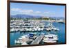 Le Fort Carre and harbour, Antibes, Alpes-Maritimes, Cote d'Azur, Provence, French Riviera, France,-Fraser Hall-Framed Photographic Print