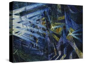 Le Forze Di Una Strada, 1911-Umberto Boccioni-Stretched Canvas
