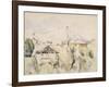 le four à plâtre, dit aussi Moulin au pont des Trois-Sautets-Paul Cézanne-Framed Giclee Print