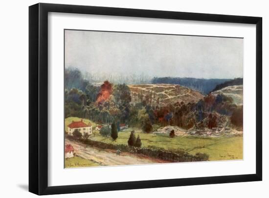 Le Four De Paris, France, 1915-Francois Flameng-Framed Giclee Print